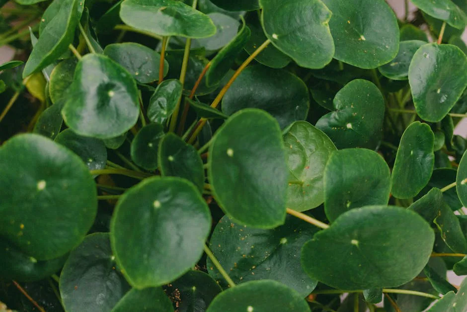 El secreto matemático de la planta del dinero china: Voronoi en sus hojas
