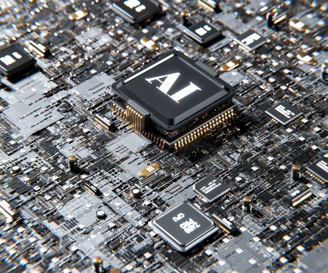 Foto: Igor Omilaev / unsplash a computer chip with the letter a on top of it