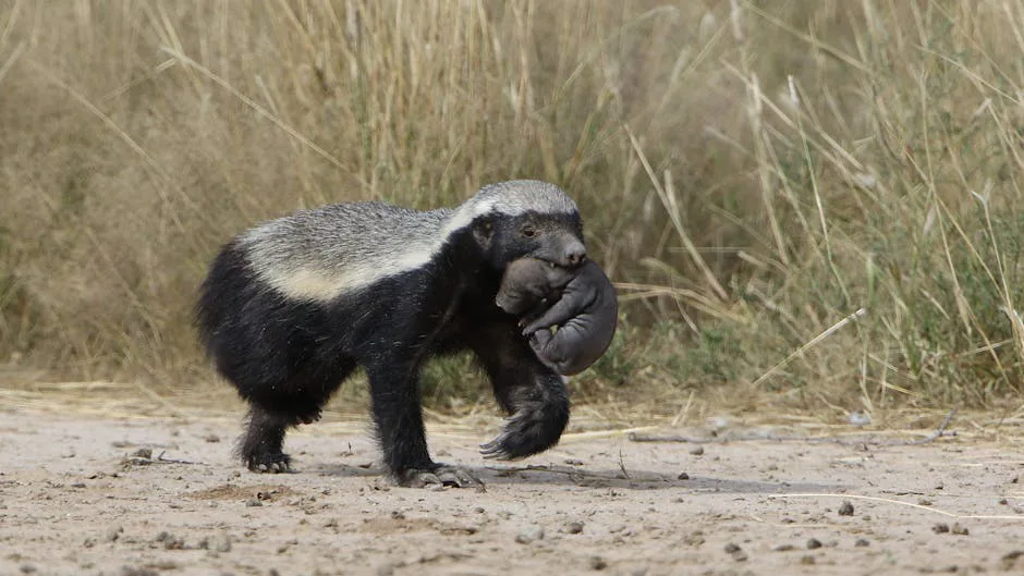 El tejón melero: ¿el animal más terco de la sabana africana?